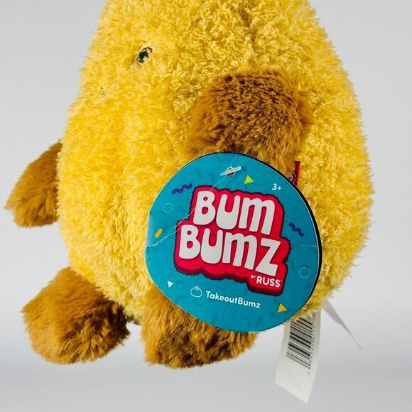 Bumbumz NWT 7.5" Tim the Tempra Shrimp TakeoutBumz Bum Bumz - BENT TAG - Picture 5 of 5